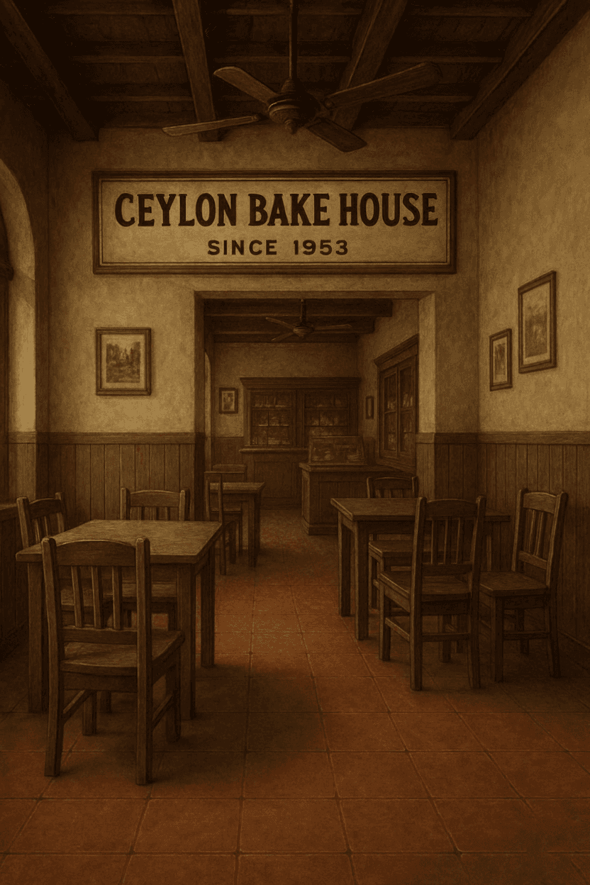 Ceylon Bake House Restaurant Interior