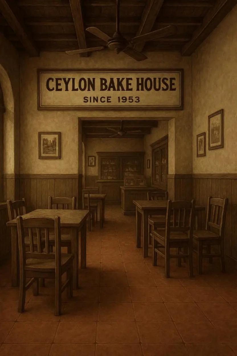 Ceylon Bake House Restaurant Interior